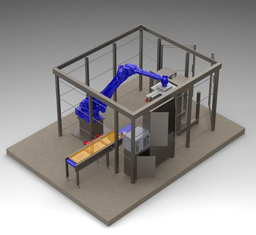 Beispielanlage als 3D Modell