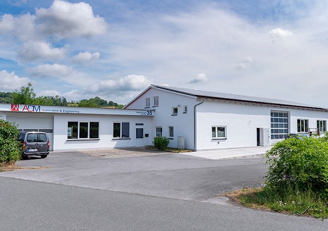 Kartenausschnitt mit Standort der Firma