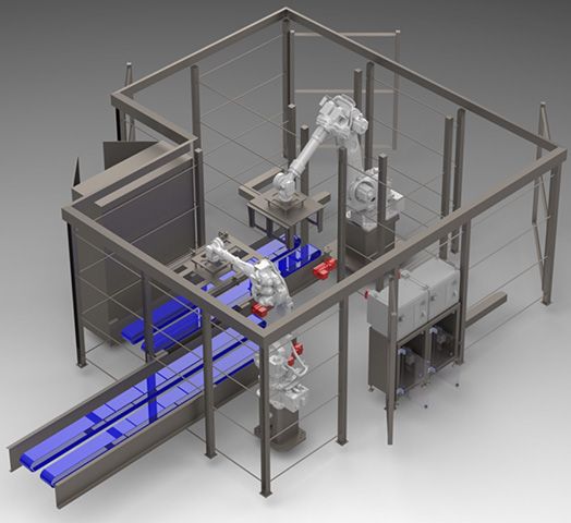 Beispielanlage als 3D Modell